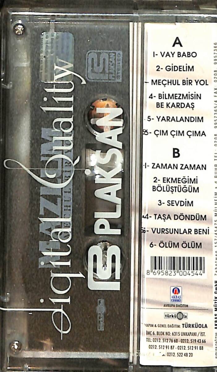 Mazlum - Meçhul Bir Yol Kaset (Sıfır) KST28450 - 2