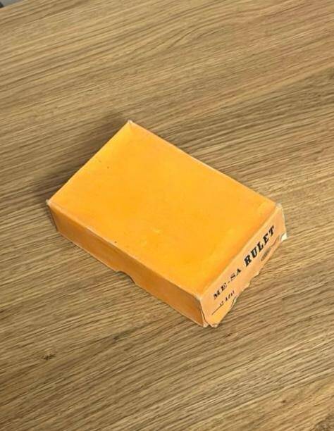 Me-Sa Pasta Ruleti 1980s Tam Dolu Kutu AOB4980 - 3