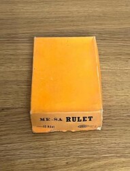 Me-Sa Pasta Ruleti 1980s Tam Dolu Kutu AOB4980 - 4