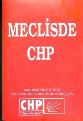 Meclisde CHP - 1993 Mali Yılı Bütçesi Üzerinde CHP Grubunun Görüşleri KTP2201 - Gökçekoleksiyon