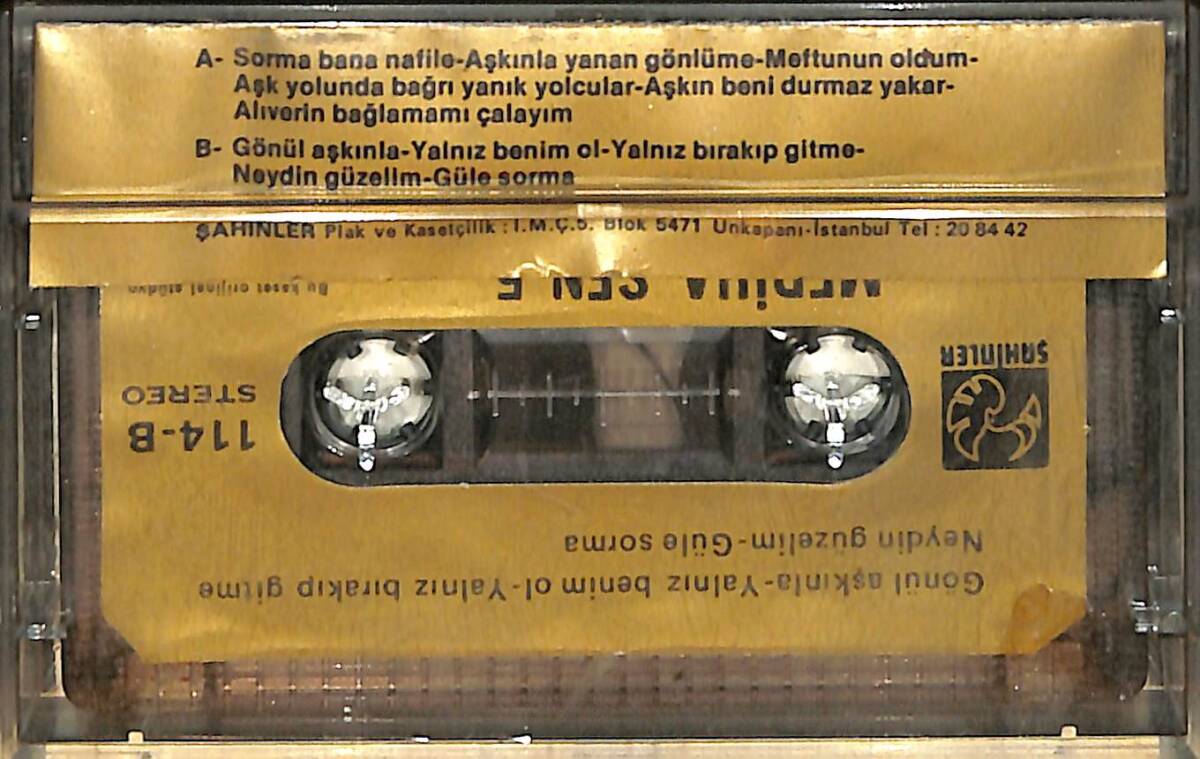 Mediha Şen - 5 - Sorma Bana Nafile Kaset (İkinci El Kaset) KST29720 - 2