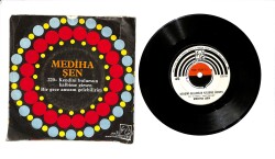 Mediha Şen ‎– Bir Gece Ansızın Gelebilirim & Kendini Bulursun Kalbime Girsen 45'lik Plak (10/8) PLK27324 - 2