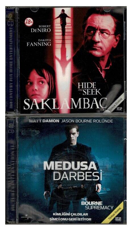 Medusa Darbesi Saklambaç - 2 Adet VCD Film VCD592 - 1