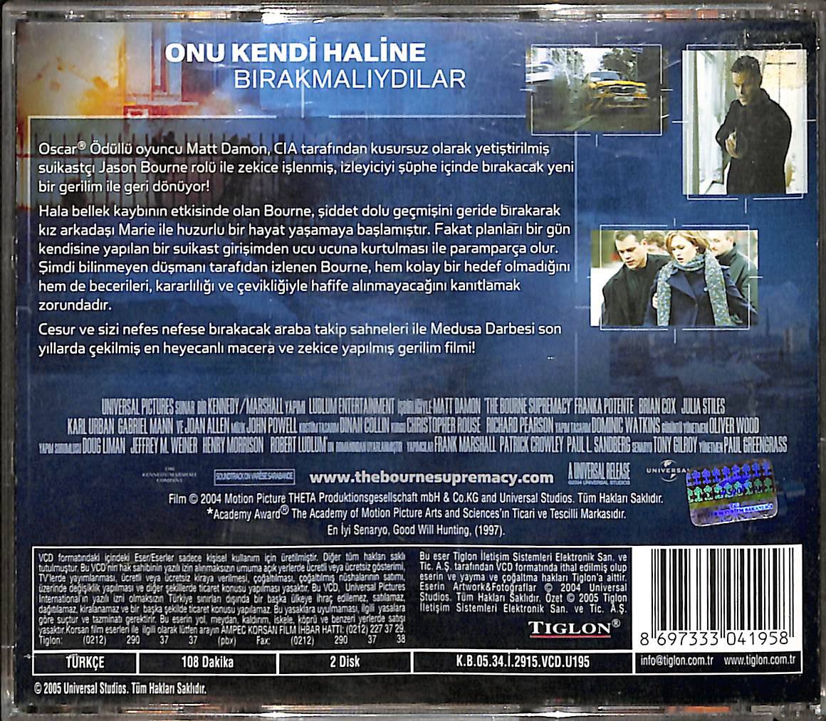 Medusa Darbesi – The Bourne Supremacy (2004) Orijinal VCD Film VCD28779 - 2