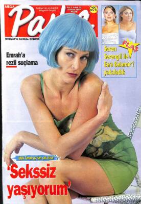 Mega Pasha Sayı 33 4 Nisan 1999 - Kapak İpek Tenolcay - Sertap Erener - Arka Kapak Pınar Dilşeker NDR69101 - 1