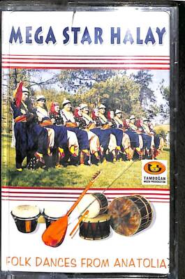 Mega Star Halay - Folk Dances From Anatolia Kaset (İkinci El ) KST21826 - 1