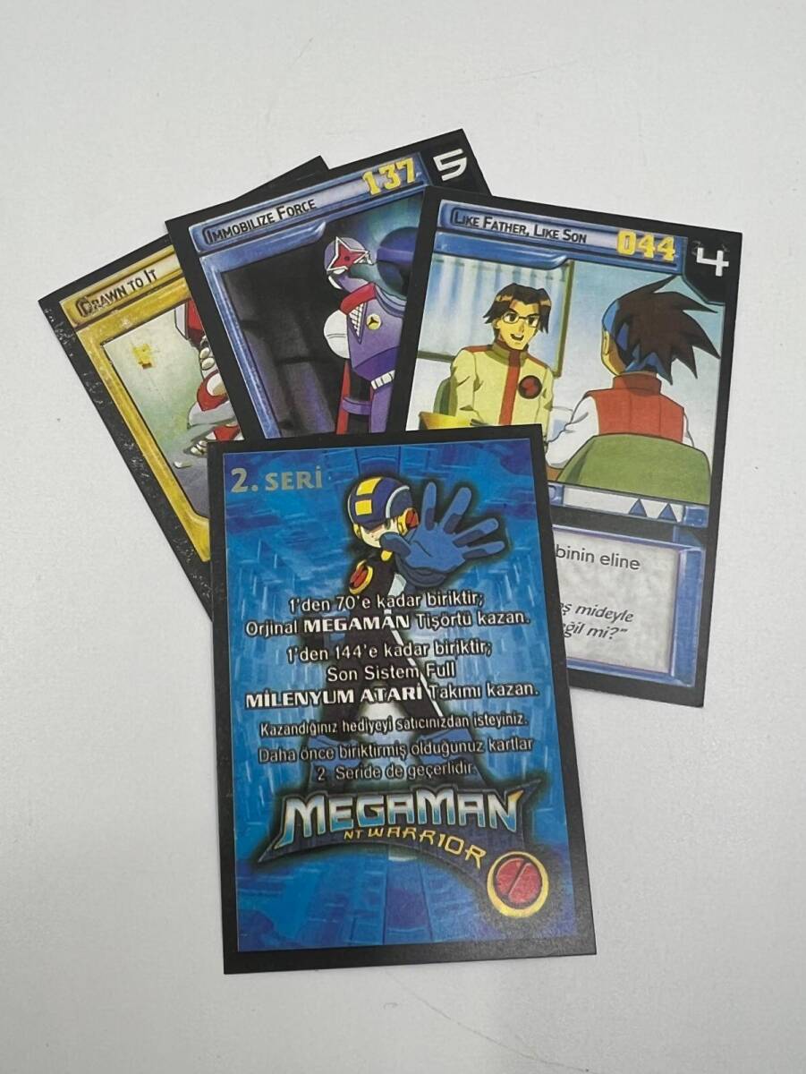 MEGAMAN NT WARRIOR KART 2.Seri #SKZ78 - 2