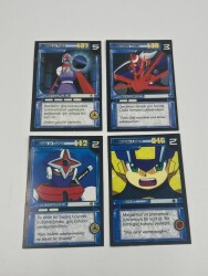 MEGAMAN NT WARRIOR KART 2.Seri Dörtlü Lot#SKZ80 - 1