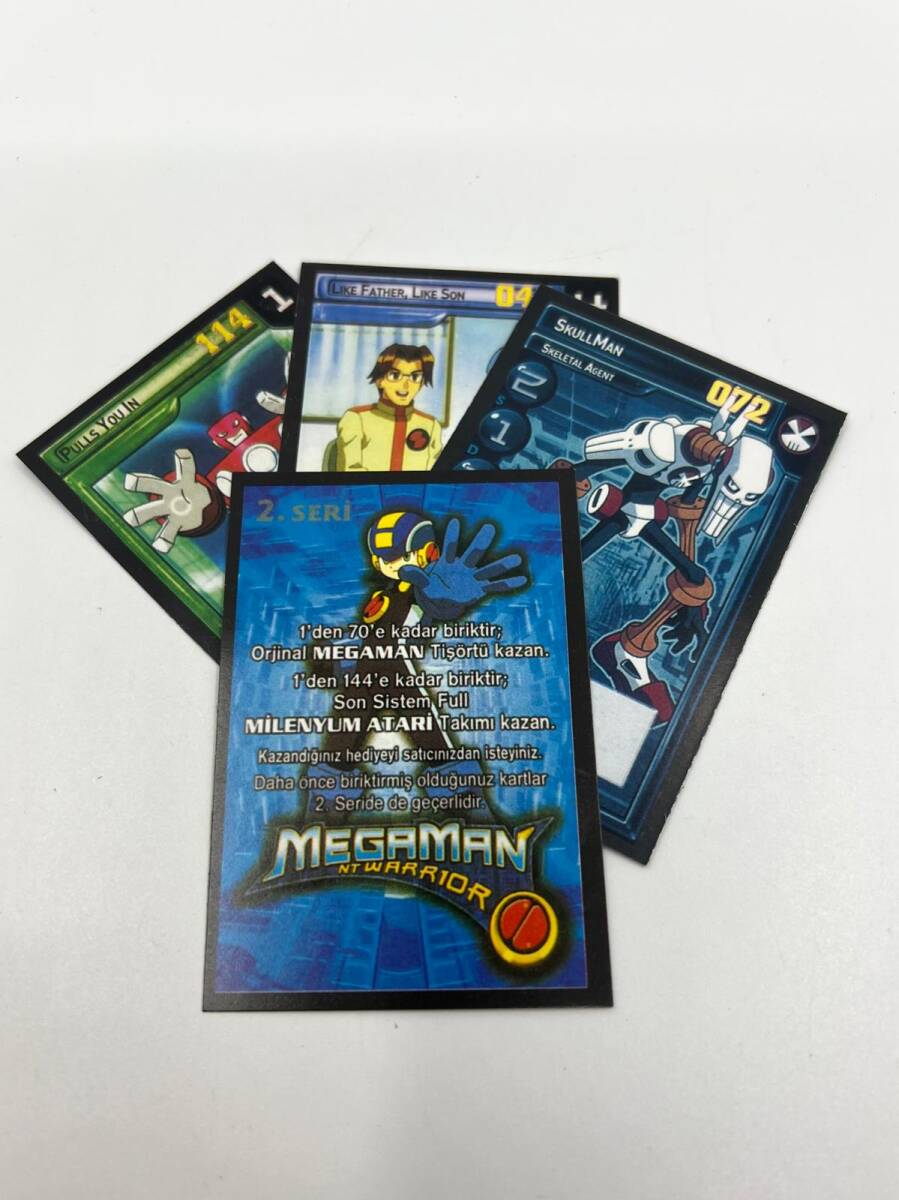 MEGAMAN NT WARRIOR KART 2.Seri Dörtlü Lot#SKZ81 - 2