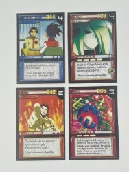 MEGAMAN NT WARRIOR KART 2.Seri Dörtlü Lot#SKZ83 - 1