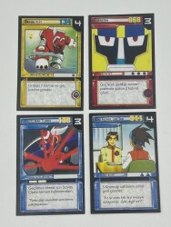 MEGAMAN NT WARRIOR KART 2.Seri Dörtlü Lot#SKZ87 - 3