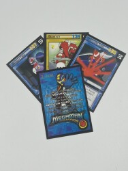 MEGAMAN NT WARRIOR KART 2.Seri Dörtlü Lot#SKZ88 - 2