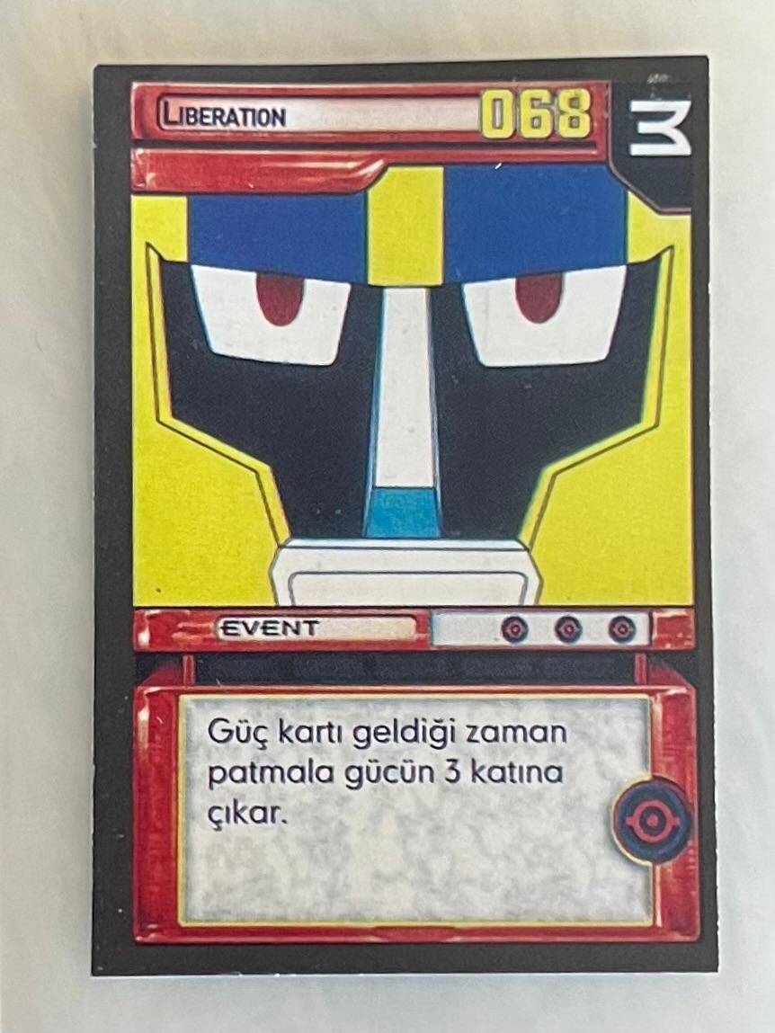 MEGAMAN NT WARRIOR KART -LIBERTION - 2024 Oyun Kartı Kullanılmamış #SKZ113 - 1