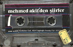 Mehmed Akif'den Şiirler - Asır Ajans Kaset (İkinci El) KST26269 - Gökçekoleksiyon
