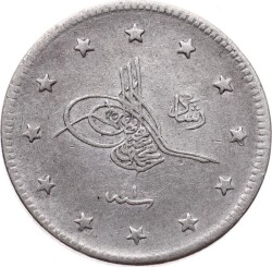 Mehmed Reşad 2 Kuruş 1327/1 Gümüş - ÇÇT OMP3284 #267 - Gökçekoleksiyon