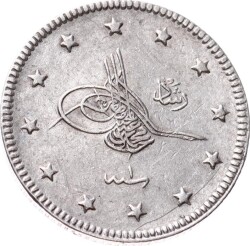 Mehmed Reşad 2 Kuruş 1327/1 Gümüş - ÇÇT OMP3339 #269 - Gökçekoleksiyon