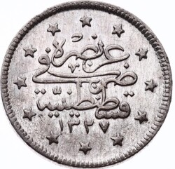 Mehmed Reşad 2 Kuruş 1327/4 Gümüş - ÇÇT+ OMP3291 #311 - 2