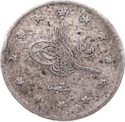 Mehmed Reşad 2 Kuruş 1327/6 Gümüş - ÇT OMP3293 #202 - Gökçekoleksiyon