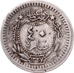Mehmed Reşad 40 Para 1327/3 - ÇT OMP3257 - 2