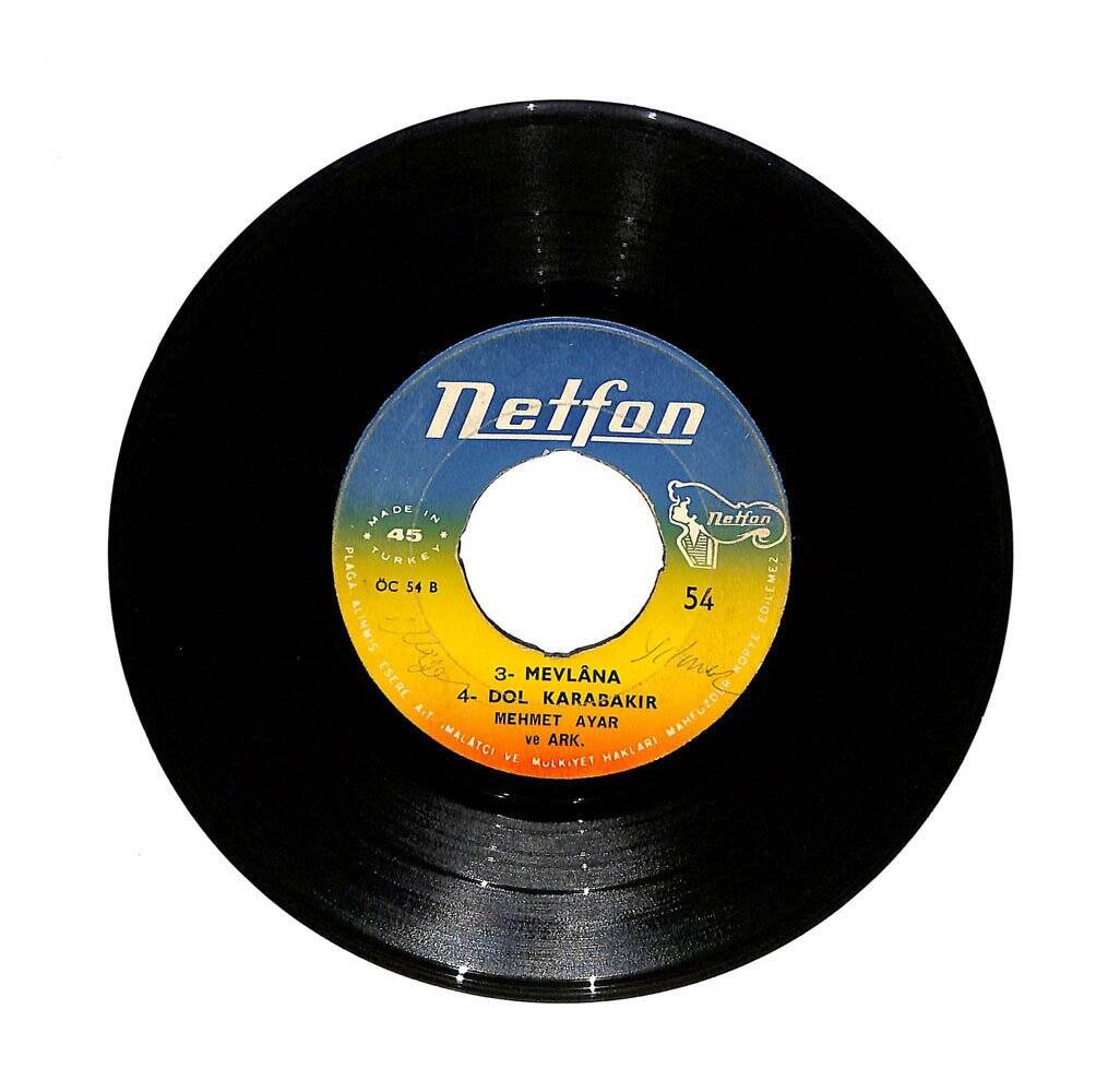 Mehmet Ayar ve Arkadaşları - Güller Arası , Bahriye Çiftetellisi Mini LP PLAK (10/6) PLK1305 - 2
