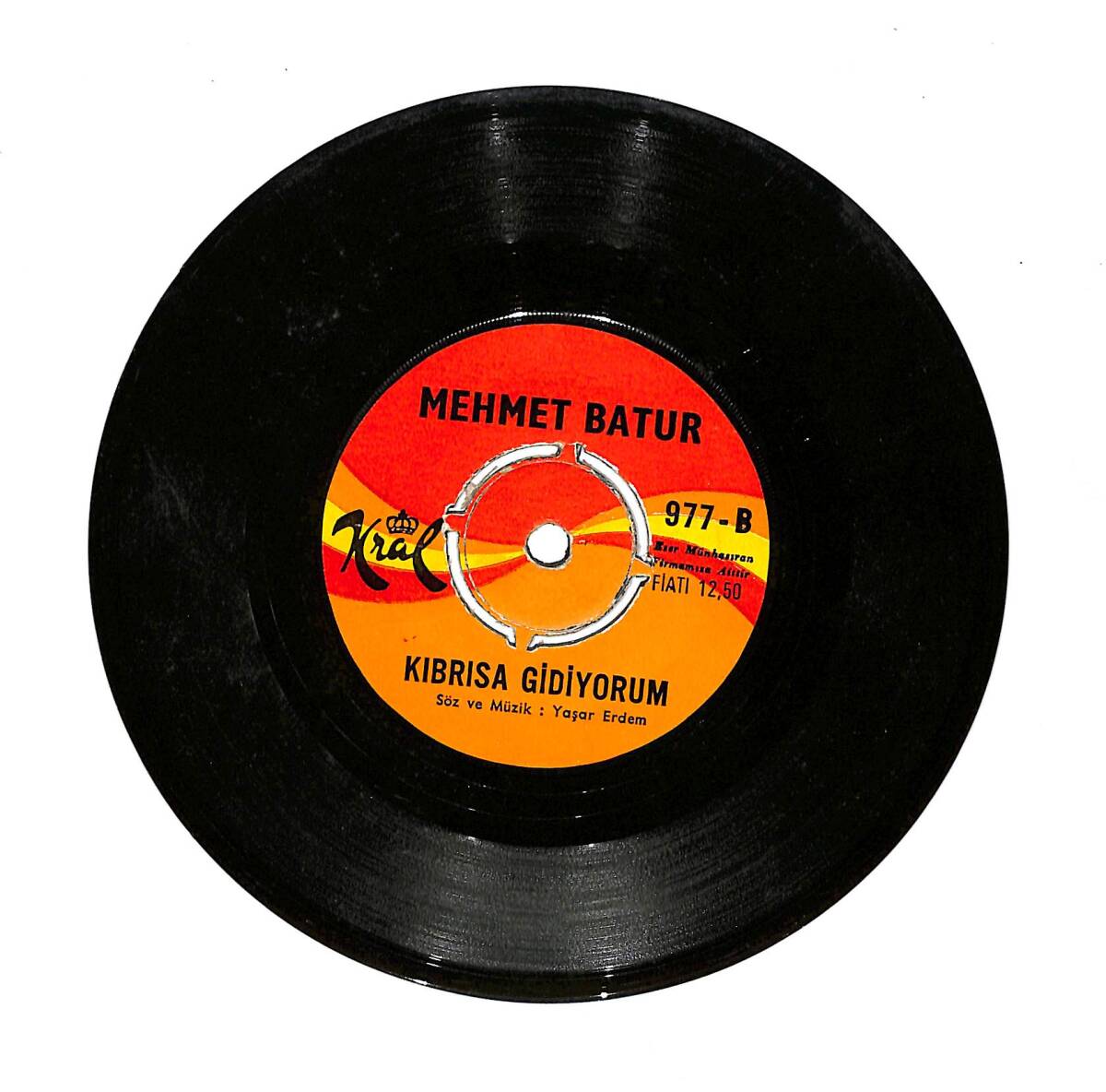 Mehmet Batur - Aslan Mehmetçik / Kıbrısa Gidiyorum 45'lik Plak PLK28114 - 2