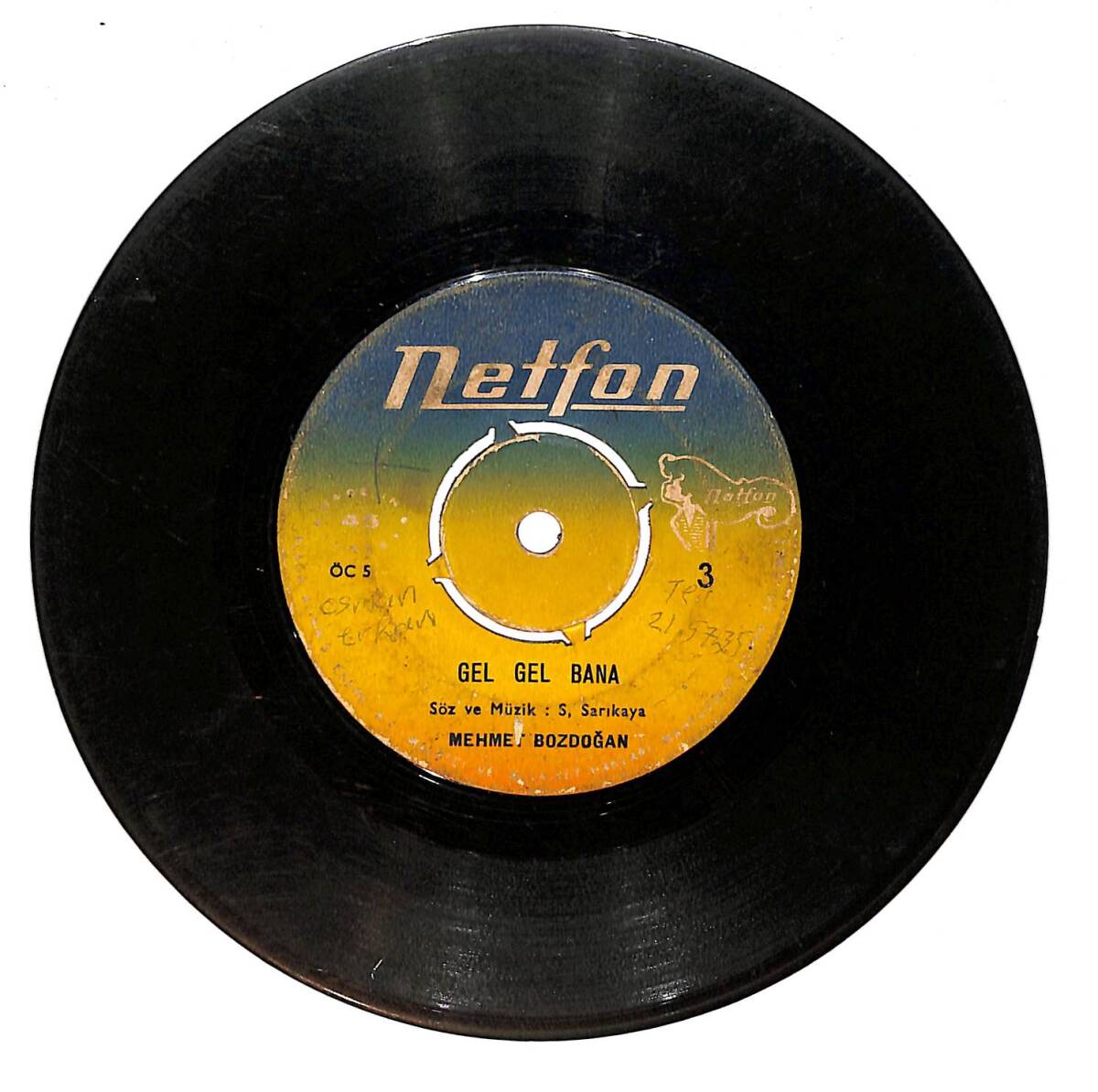 Mehmet Bozdoğan – Gel Gel Bana & Murat Murat (Uzun Hava) PLAK PLK26740 - 1