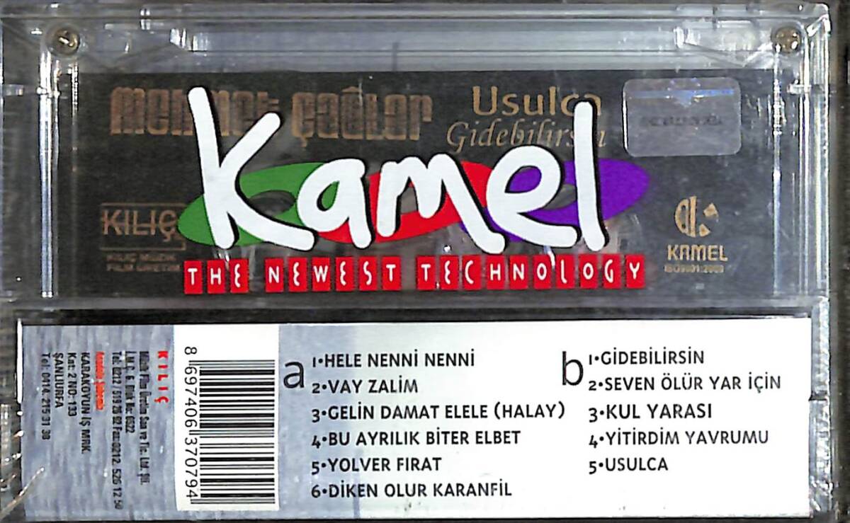 Mehmet Çağlar - Usulca Gidebilirsin Kaset (Sıfır) KST28213 - 2