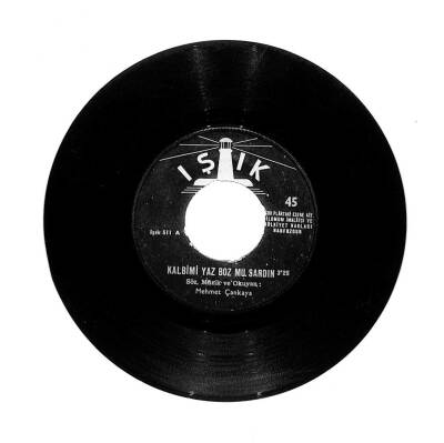 Mehmet Çankaya - Kalbimi Yaz Boz mu Sandın / Aşktan Yoruldum PLAK (10/7) PLK15967 - 1