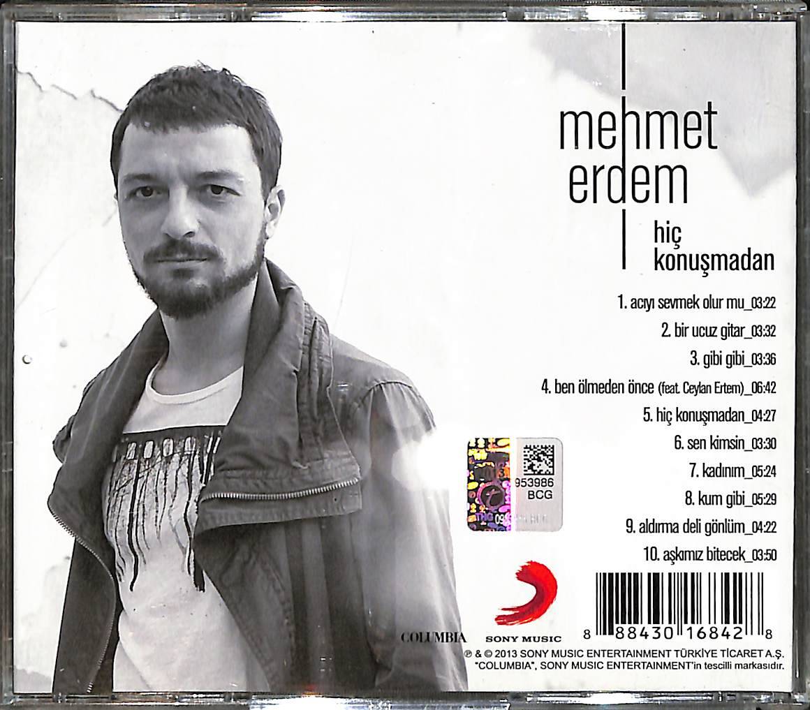 Mehmet Erdem - Hiç Konuşmadan CD (İkinci El) CD3859 - 2