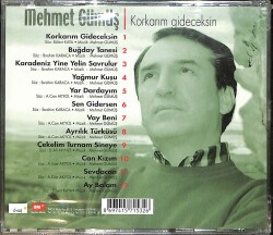 Mehmet Gümüş - Korkarım Gideceksin CD (Sıfır) CD4800 - 2