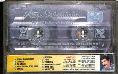 Mehmet Karaca - Ateşe Düşmüşüm Kaset (İkinci El) KST20678 - 2