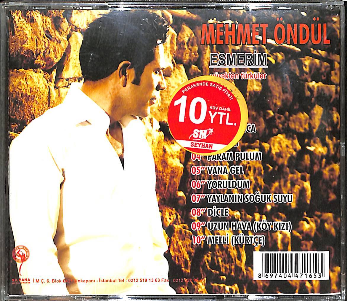 Mehmet Öndül - Esmerim CD (İkinci El) CD5247 - 2