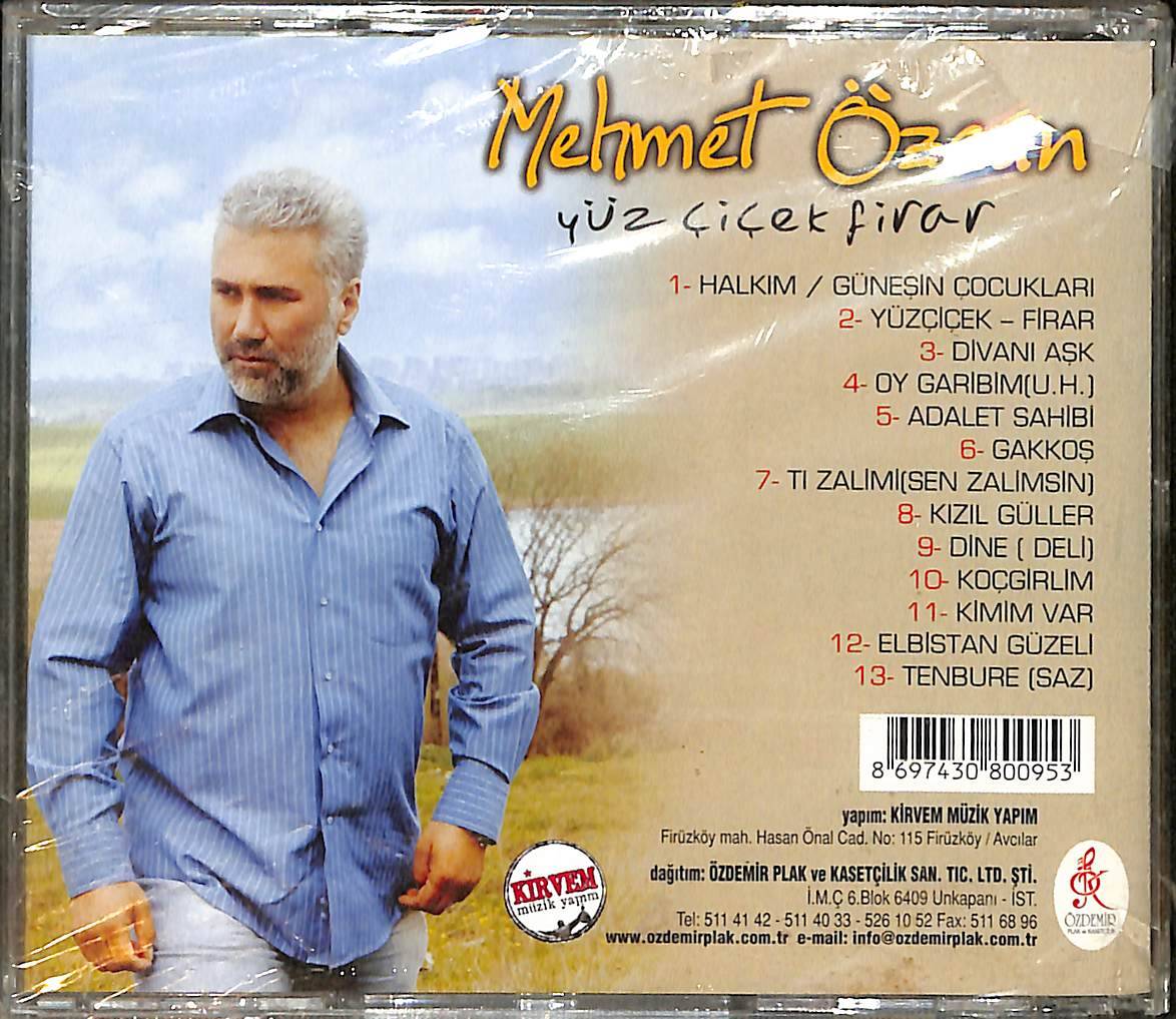 Mehmet Özcan - Yüz Çiçek Firar CD (Sıfır) CD4863 - 2