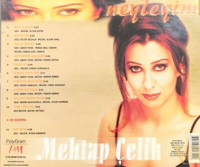 Mehtap Çelik *Neyleyim * ( İkinci El ) CD Müzik CD916 - 2
