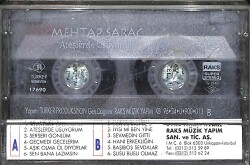 Mehtap Saraç - Ateşlerde Üşüyorum Orijinal Kaset (İkinci El) KST30902 - 2