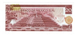 Meksika 20 Pesos 1976 ÇİL YKP8153 - 2