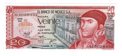 Meksika 20 Pesos 1976 ÇİL YKP8153 - 3
