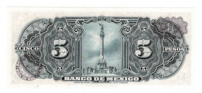 Meksika 5 Pesos 1969 ÇİL YKP8563 - 2