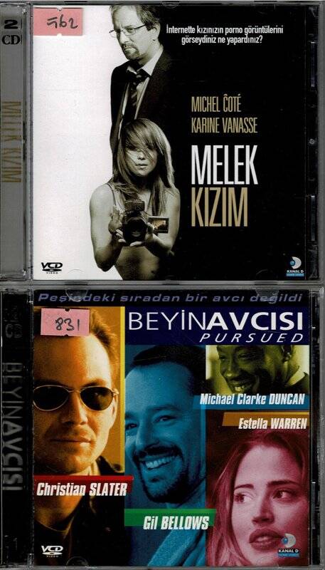 Melek Kızım Beyin Avcısı - 2 Adet VCD Film VCD302 - 1
