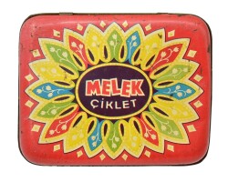 Melek Sakız Eski Teneke Kutu AOB1275 - 8