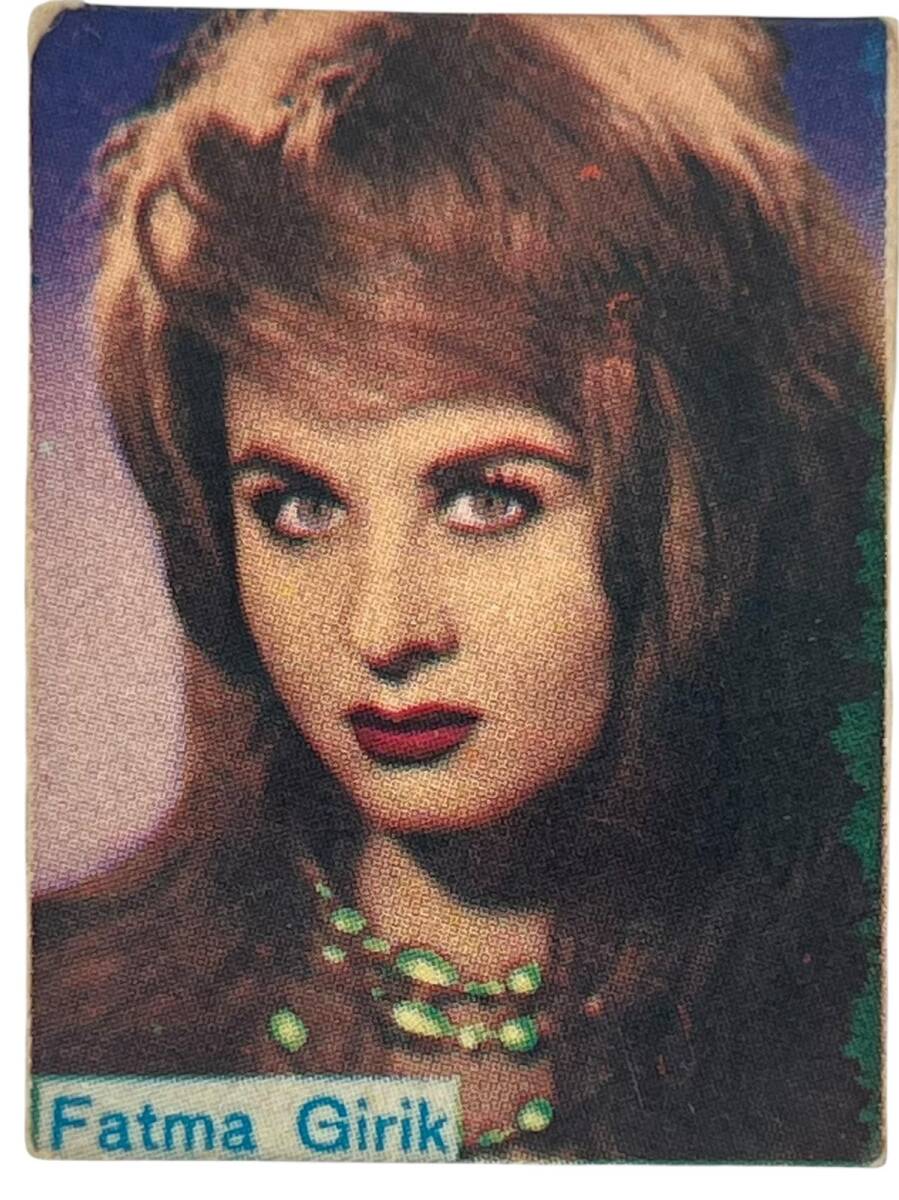 MELEK Sakızı Artist ve Sporcu Serisi No 19 FATMA GİRİK # SKZ1565 - 1