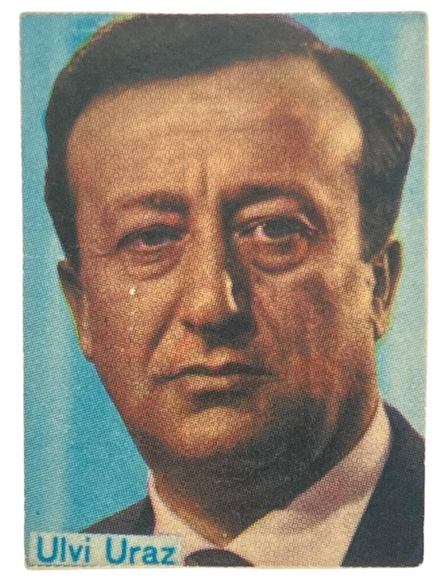MELEK Sakızı Artist ve Sporcu Serisi No 29 ULVİ URAZ # SKZ1564 - 1
