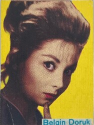 MELEK Sakızı Artist ve Sporcu Serisi No 30 BELGİN DORUK # SKZ1557 - 1
