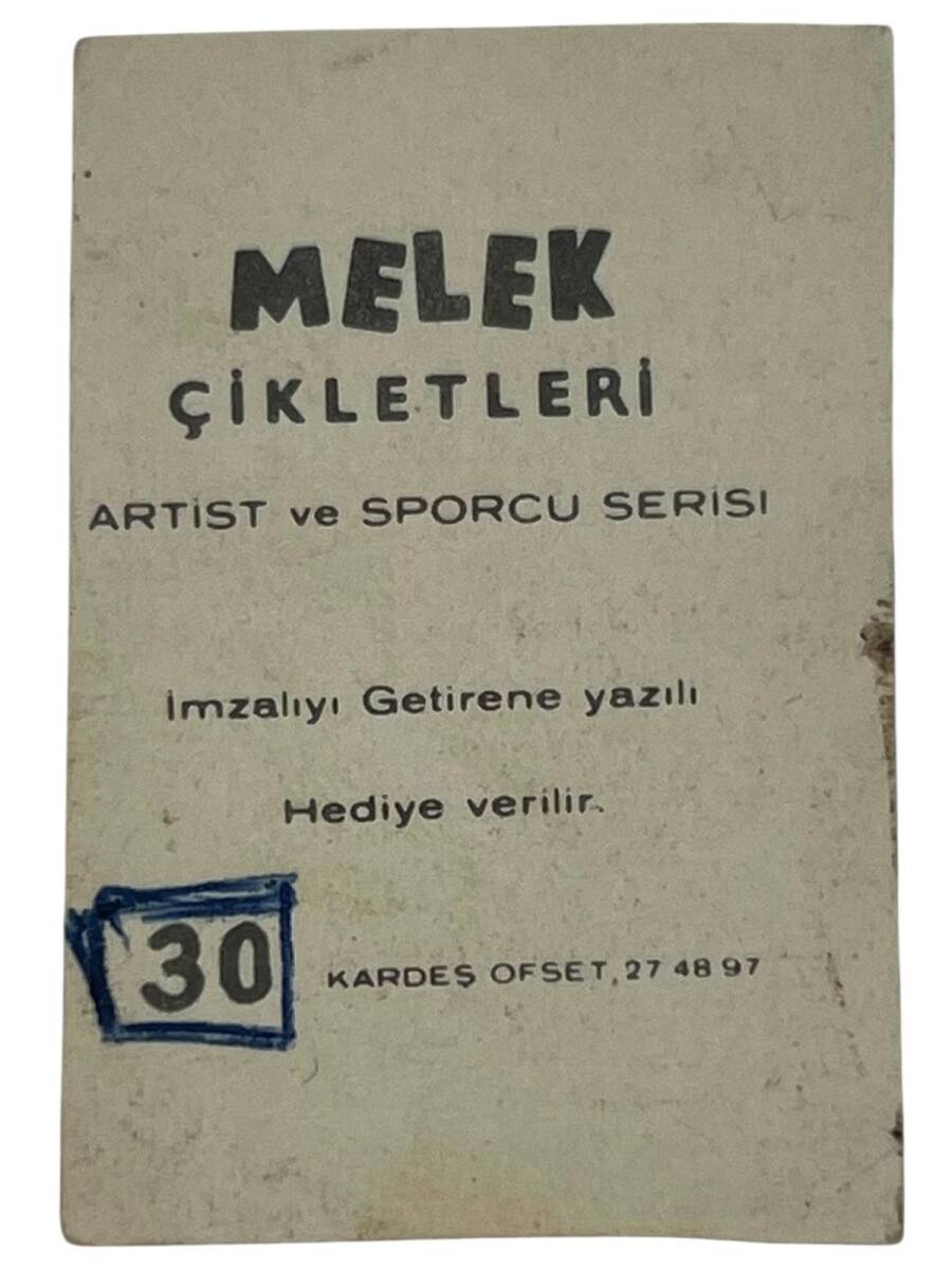 MELEK Sakızı Artist ve Sporcu Serisi No 30 YILDIZ KENTER # SKZ1568 - 2