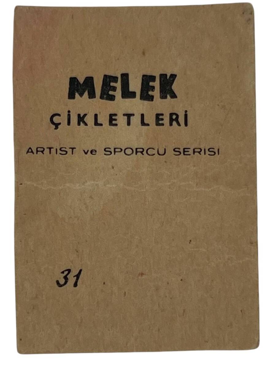 MELEK Sakızı Artist ve Sporcu Serisi No 31 FİLİZ AKIN # SKZ1552 - 2