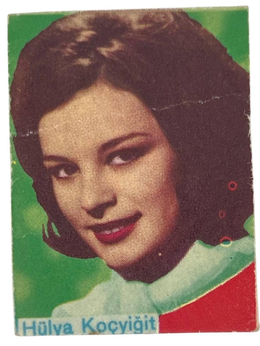 MELEK Sakızı Artist ve Sporcu Serisi No 39 HÜLYA KOÇYİĞİT # SKZ1566 - 1