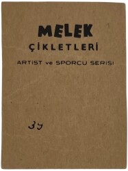MELEK Sakızı Artist ve Sporcu Serisi No 39 HÜLYA KOÇYİĞİT # SKZ1566 - 2