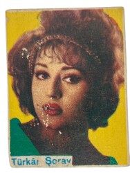 MELEK Sakızı Artist ve Sporcu Serisi No 4 TÜRKAN ŞORAY # SKZ1578 - 1