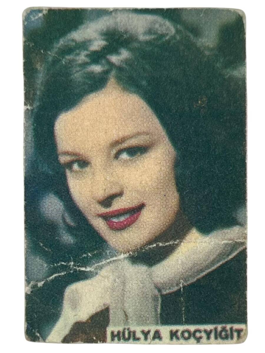 MELEK Sakızı Artist ve Sporcu Serisi No 63 HÜLYA KOÇYİĞİT # SKZ1572 - 1