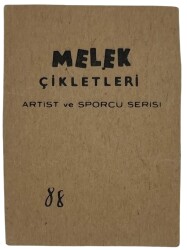 MELEK Sakızı Artist ve Sporcu Serisi No 88 İZZET GÜNAY # SKZ1554 - 2